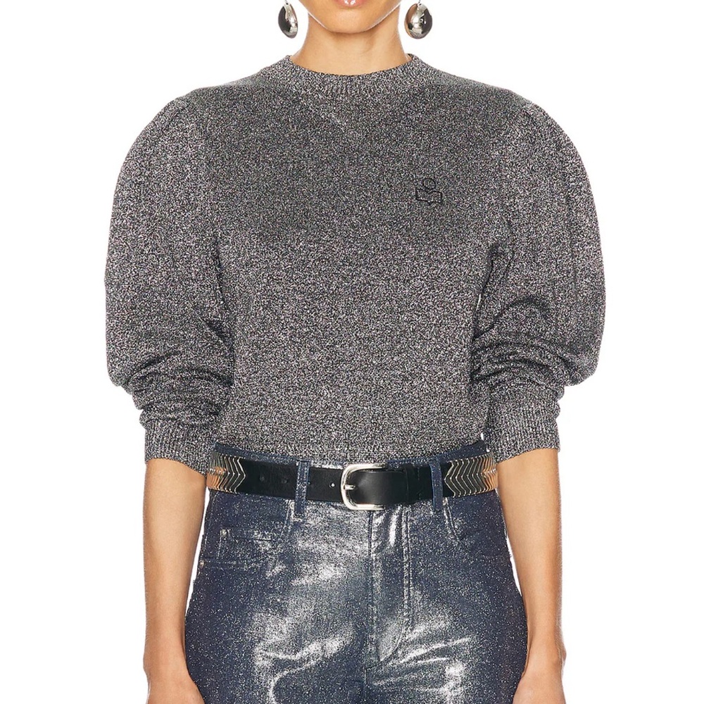 Isabel Marant Etoile Silver Sweater - Picture 2 of 5